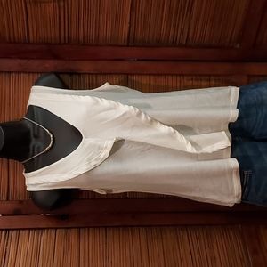 Banana Republic Top - Sleeveless medium Ivory